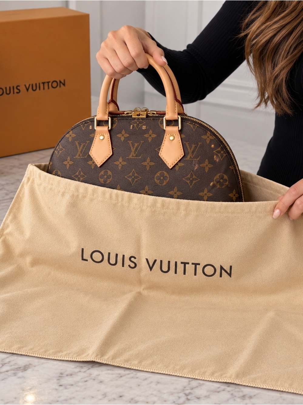 Louis Vuitton New Medium Dust Bag